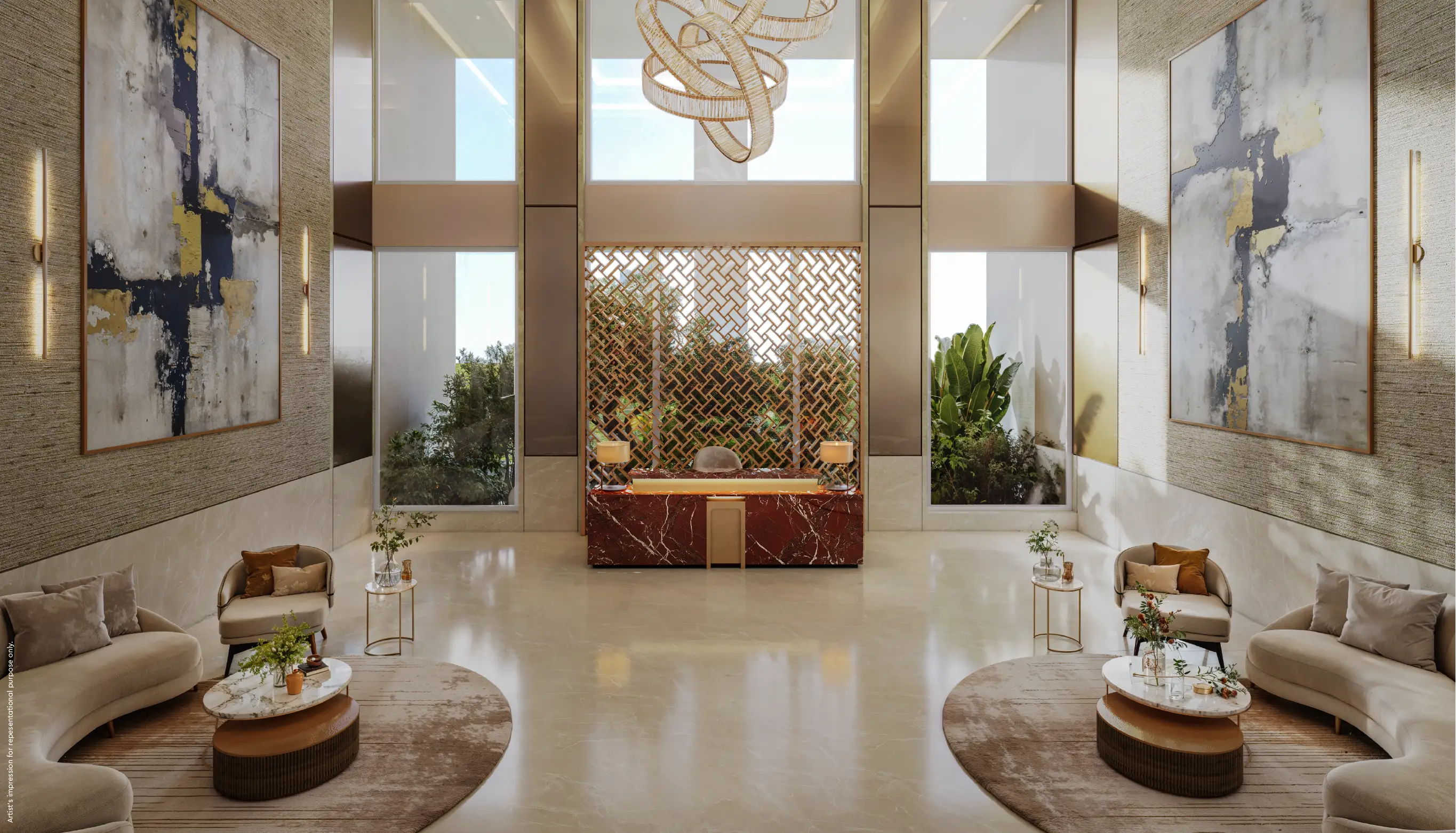 Luxury Entrance Lobby